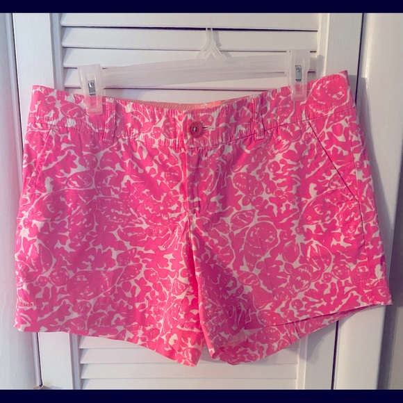 Lilly Pulitzer Callahan shorts beautiful pattern - Picture 1 of 13